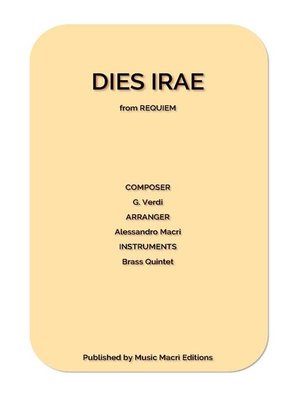 cover image of DIES IRAE from REQUIEM by G. Verdi